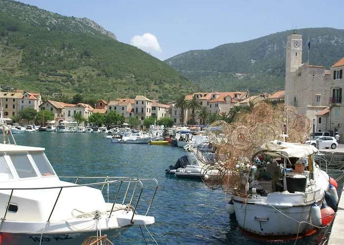 Rustic In With Sea-view Apartman Vis